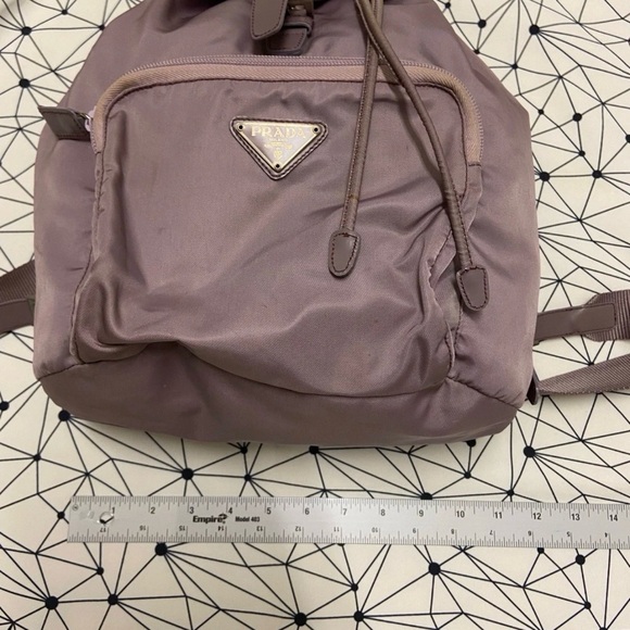 Prada Lavender Nylon Backpack - Picture 3 of 16